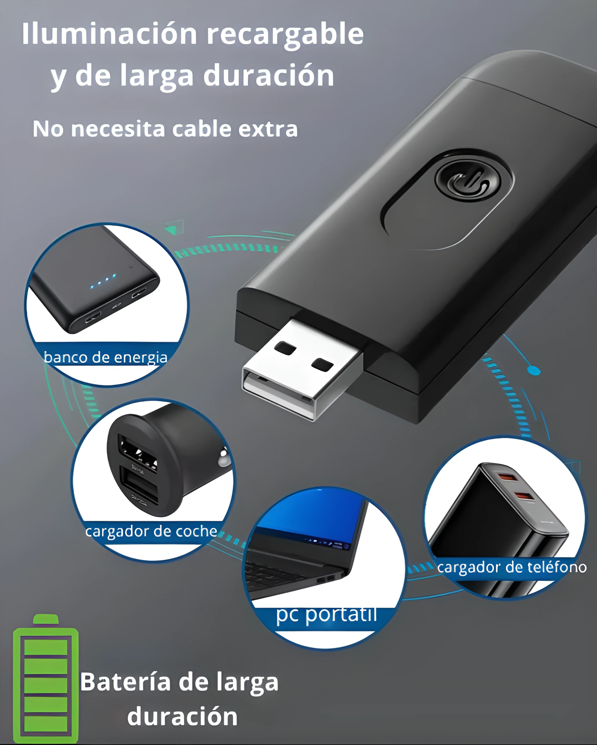 Lámpara de lectura led
